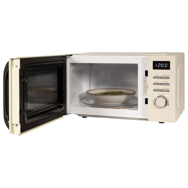 Russell Hobbs Digital Microwave 20L 800W in Cream with 5 Power Levels