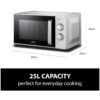 CASO Design MG25 Ecostyle Ceramic 900W Microwave + Grill