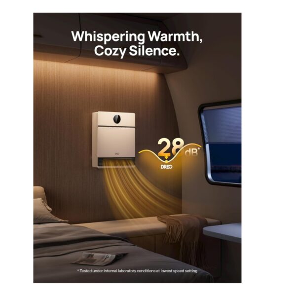 2 Dreo Smart Electric Wall Heater
