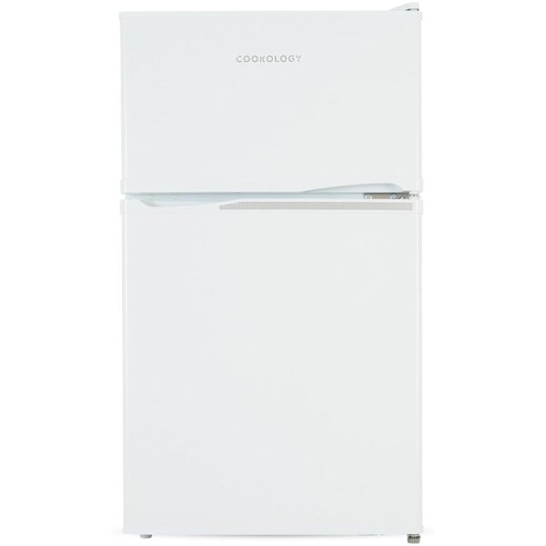 Cookology 87L 47cm Under-Counter Fridge Freezer - White