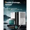 Dehumidifiers for Home Damp Compressor Dehumidifier with Laundry Dry