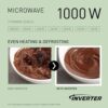 Panasonic NN-CT57RMBPQ Combination Microwave 27L 4-in-1 with Air Fryer