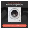 Cookology 2.5kg Mini Vented Tumble Dryer