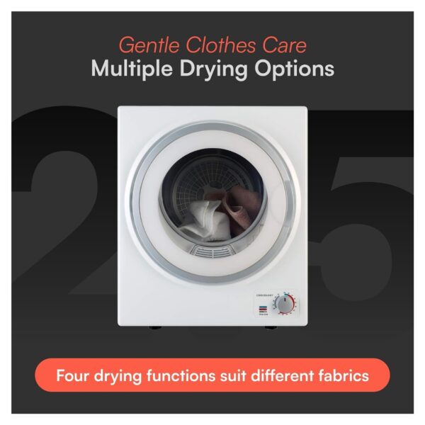 Cookology 2.5kg Mini Vented Tumble Dryer