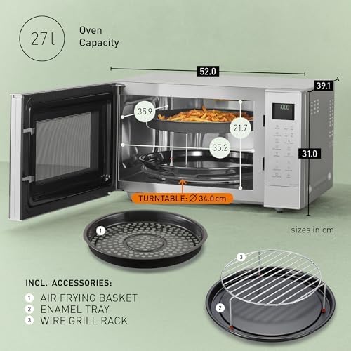 Panasonic NN-CT57RMBPQ Combination Microwave 27L 4-in-1 with Air Fryer