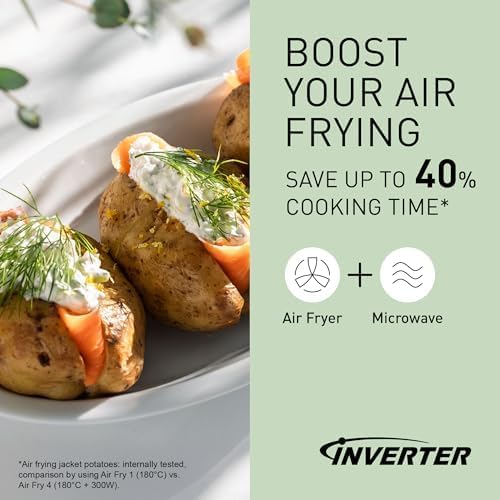 Panasonic NN-CT57RMBPQ Combination Microwave 27L 4-in-1 with Air Fryer