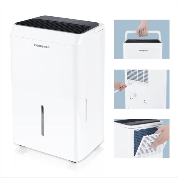 Honeywell 20L/Day Dehumidifiers For Home With Digital Display