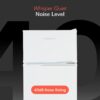 Cookology 87L 47cm Under-Counter Fridge Freezer - White