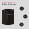 Cookology 87L 47cm Under-Counter Fridge Freezer