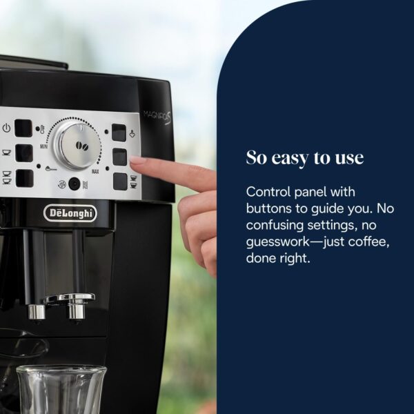 De'Longhi Magnifica S - Automatic Coffee Machine 2 Drinks Black