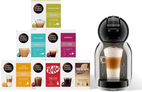 NESCAFÉ Dolce Gusto EDG155.BG Mini-Me Automatic Coffee Machine Black