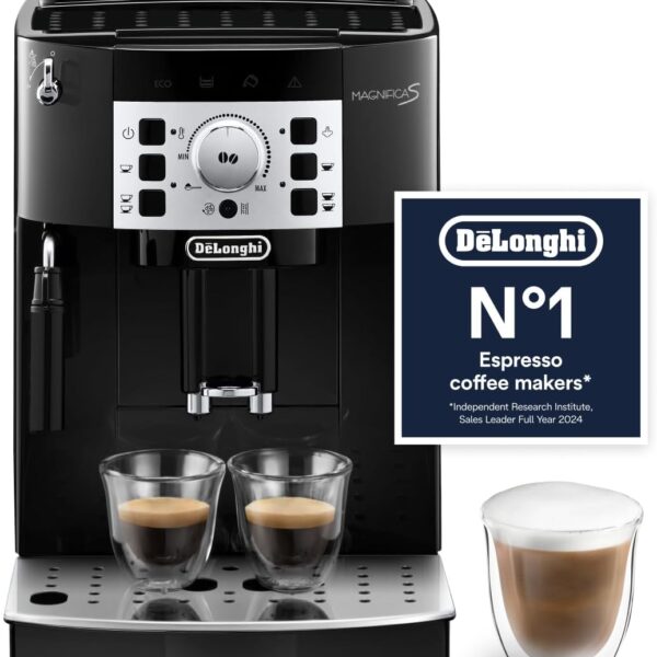 De'Longhi Magnifica S - Automatic Coffee Machine 2 Drinks Black