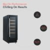 Cookology 60L Under-Counter Wine Cabinet