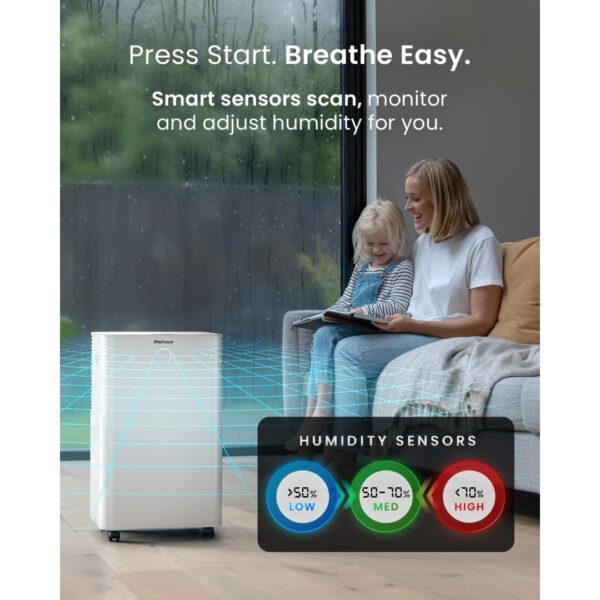 Pro Breeze® 20L OmniDry Smart Dehumidifier