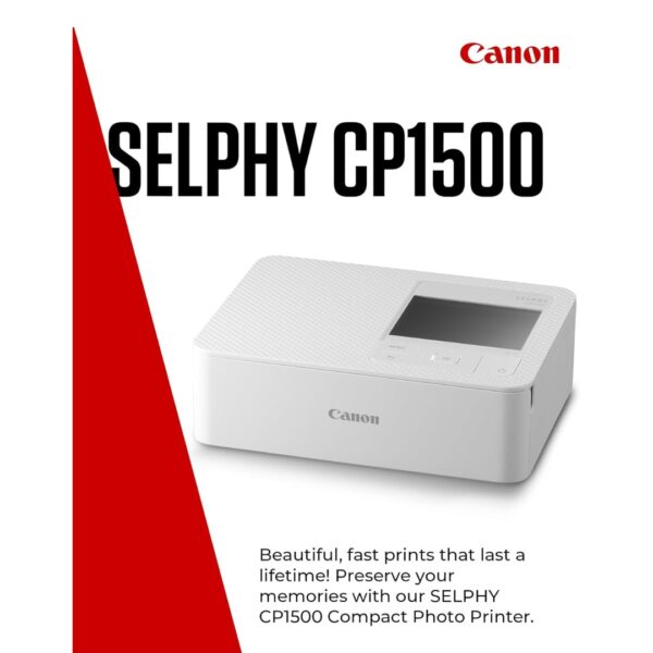 Canon SELPHY CP1500 Portable Mini Photo Printer
