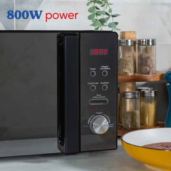 71E5t6I9bZL._AC_SL1500_ Russell Hobbs RHM2076B 20 Litre 800 W Black Digital Solo Microwave with 5 Power Levels