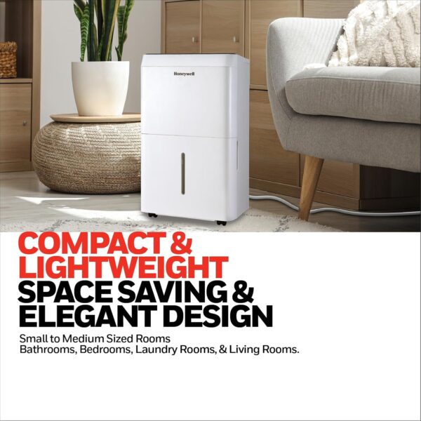 Honeywell 20L/Day Dehumidifiers For Home With Digital Display