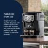 De'Longhi Magnifica S - Automatic Coffee Machine 2 Drinks Black