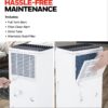 Honeywell 20L/Day Dehumidifiers For Home With Digital Display