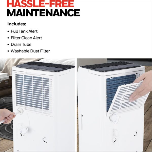 Honeywell 20L/Day Dehumidifiers For Home With Digital Display