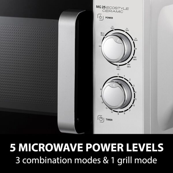 CASO Design MG25 Ecostyle Ceramic 900W Microwave + Grill