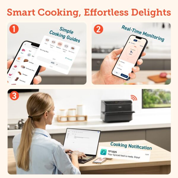 71RF5BkZ7lL._AC_SL1500_ Cosori Smart Air Fryer 10L