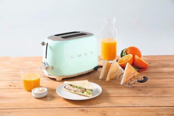 Smeg TSF01PGUK 2 Slice Toaster