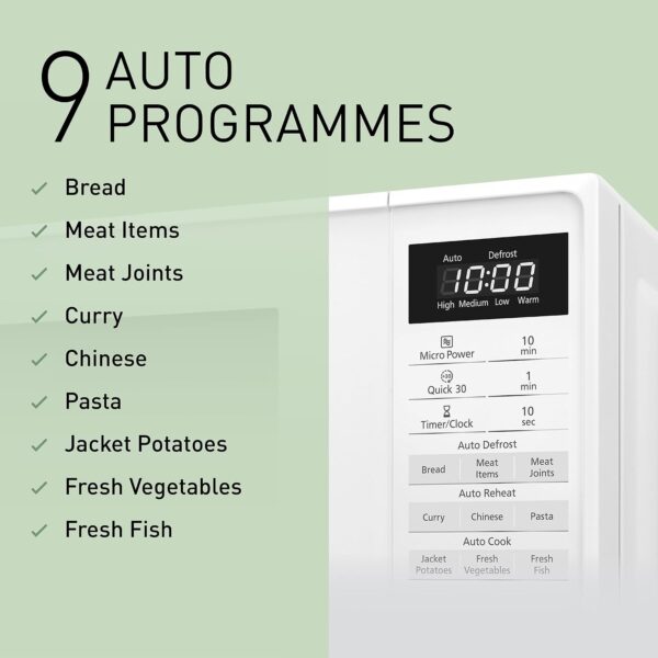 Panasonic NN-E27JWMBBQ 20L  800W Compact Microwave