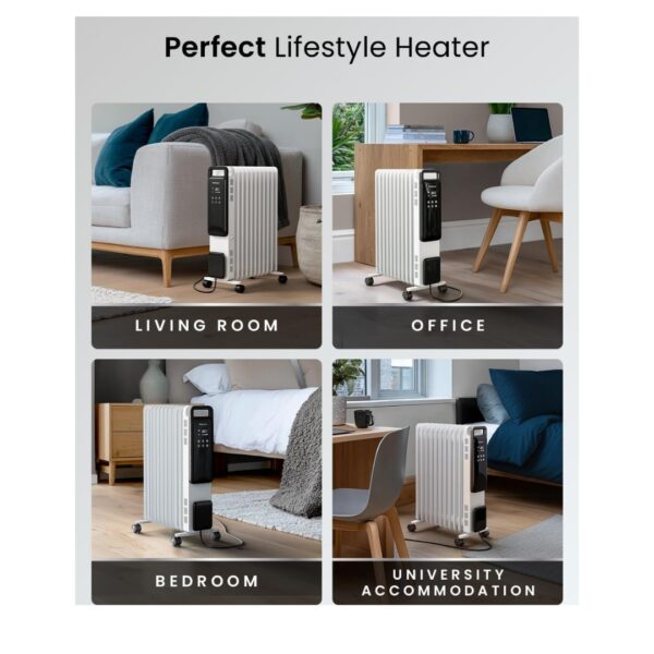 Pro Breeze® OmniWarm 2500W Oil Filled Radiator