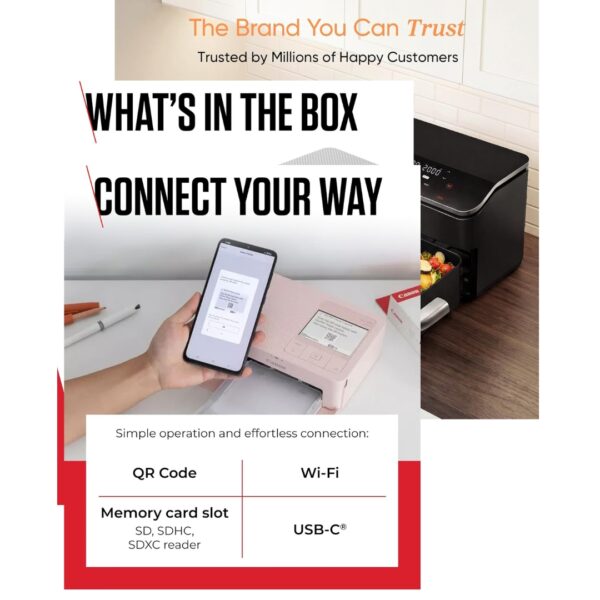 Canon SELPHY CP1500 Portable Mini Photo Printer