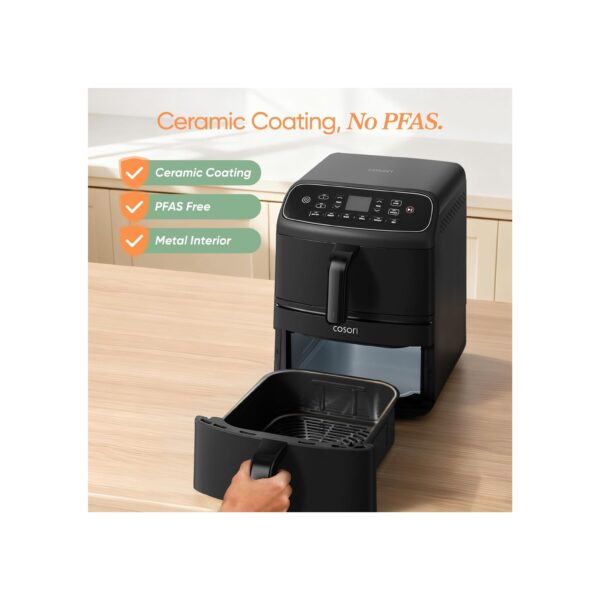 Cosori Double Stack Air Fryer 8.6L, Less 39% Counter Space, Ceramic Coating