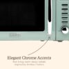 Haden Microwave 20L 800W 5 Power Levels Oven Cotswold Green