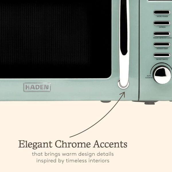 Haden Microwave 20L 800W 5 Power Levels Oven Cotswold Green