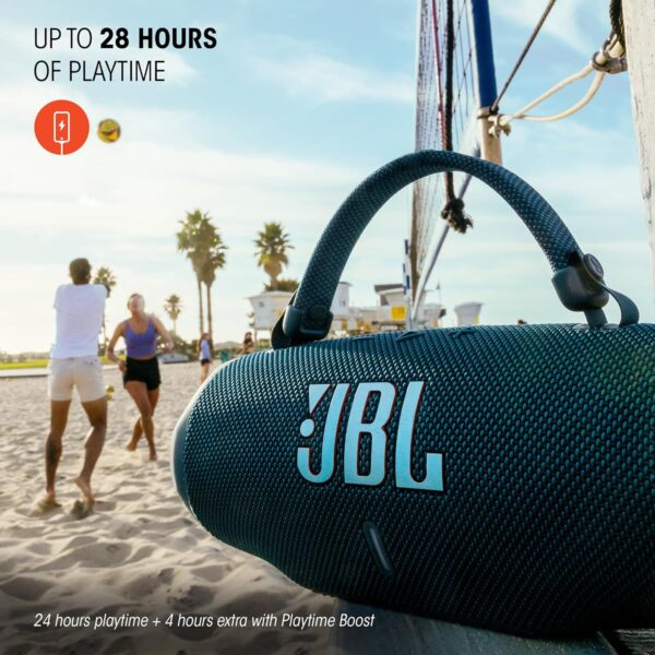 JBL Charge 6, Wireless Portable Bluetooth Speaker, Black