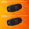 JBL Charge 6, Wireless Portable Bluetooth Speaker, Black
