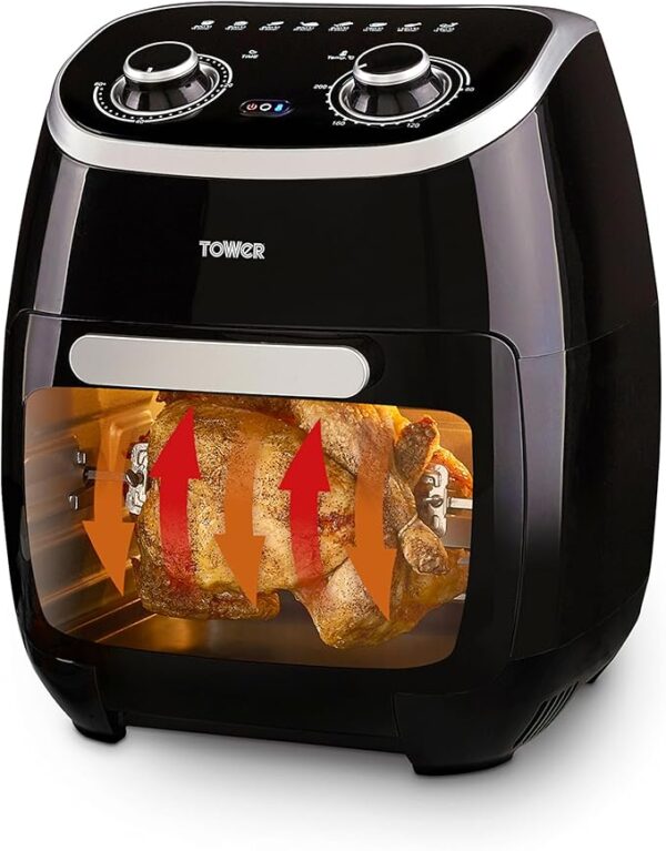Tower T17038 Xpress 5-in-1 Manual Air Fryer Oven
