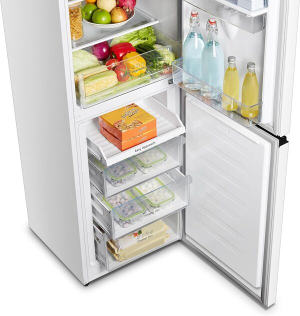 Hisense RB327N4WWE 55cm Freestanding 50/50 Fridge Freezer
