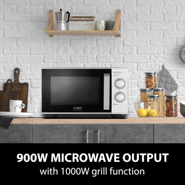 CASO Design MG25 Ecostyle Ceramic 900W Microwave + Grill