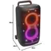 JBL Partybox 520, Wireless Bluetooth Party Speaker, Black